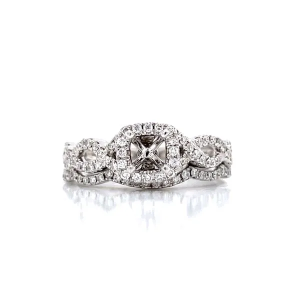 Shadow Diamond Wedding Band Image 5 Bryan Jewelry Prattville, AL