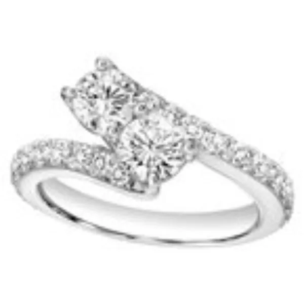 Two Stone Bypass Ring Bryan Jewelry Prattville, AL