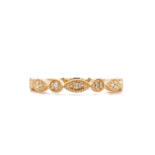 Stackable Style Diamond Band-10ky Image 3 Bryan Jewelry Prattville, AL
