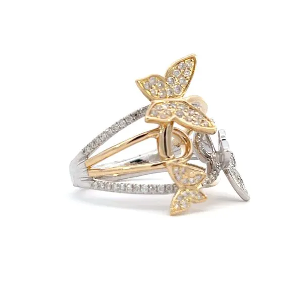 Free to Fly-Butterfly Ring Image 3 Bryan Jewelry Prattville, AL