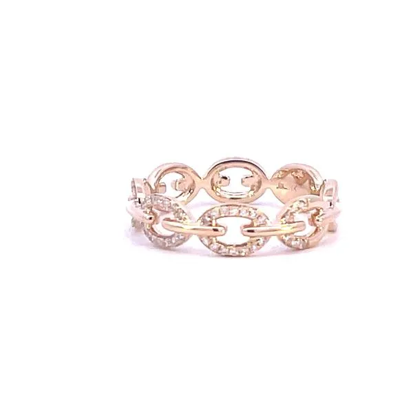 Dynamic Diamond Link Band Image 3 Bryan Jewelry Prattville, AL