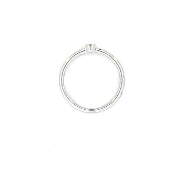 Bezel set solitaire-.05ct-14kw Image 4 Bryan Jewelry Prattville, AL