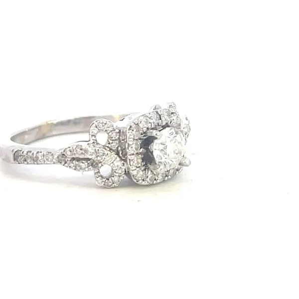 Estate Ring-Previously Loved 14k white gold & diamond ring Image 4 Bryan Jewelry Prattville, AL