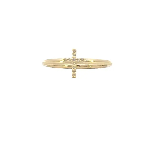 Petite Diamond Cross Ring Bryan Jewelry Prattville, AL