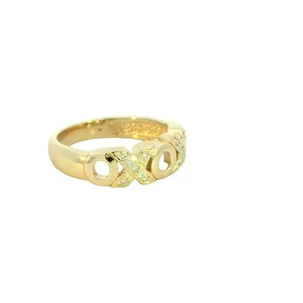 X and O Diamond Ring Image 2 Bryan Jewelry Prattville, AL