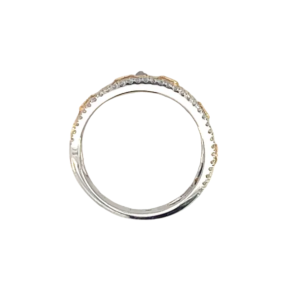 14ktt 1/2ctw 9.5mm wide Fashion Band Image 4 Bryan Jewelry Prattville, AL