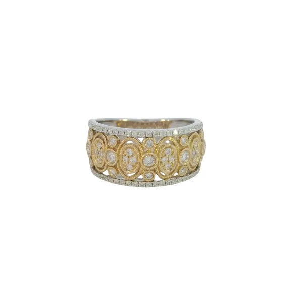 14ktt 1/2ctw 9.5mm wide Fashion Band Bryan Jewelry Prattville, AL