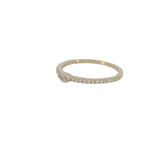All about April Petite Diamond Stackable-14ky Image 2 Bryan Jewelry Prattville, AL