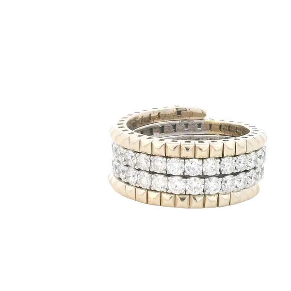 Diamond Band in 14ky Image 3 Bryan Jewelry Prattville, AL