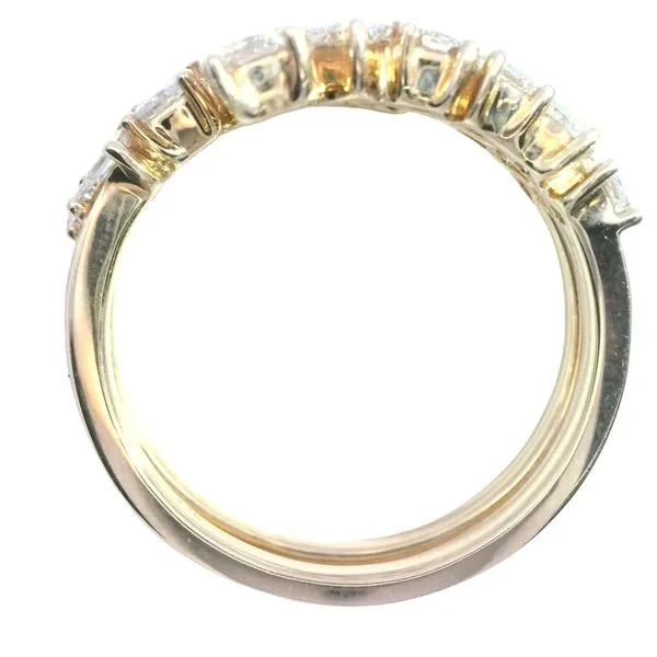 14KY Princess Cut Diamond Fashion Ring Image 2 Bryan Jewelry Prattville, AL