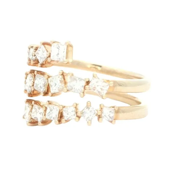 14KY Princess Cut Diamond Fashion Ring Image 5 Bryan Jewelry Prattville, AL