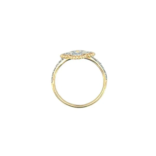 Clover diamond ring 1/3ctw-14ky Image 2 Bryan Jewelry Prattville, AL