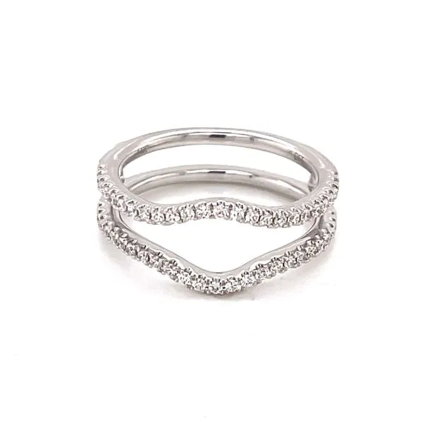 Ladies .3700 Ctw Diamond Ring Guard / 14 Kt W Bryan Jewelry Prattville, AL