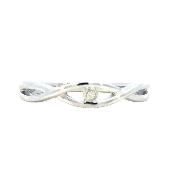 Diva Diamond Infinity Ring in Sterling Silver Bryan Jewelry Prattville, AL