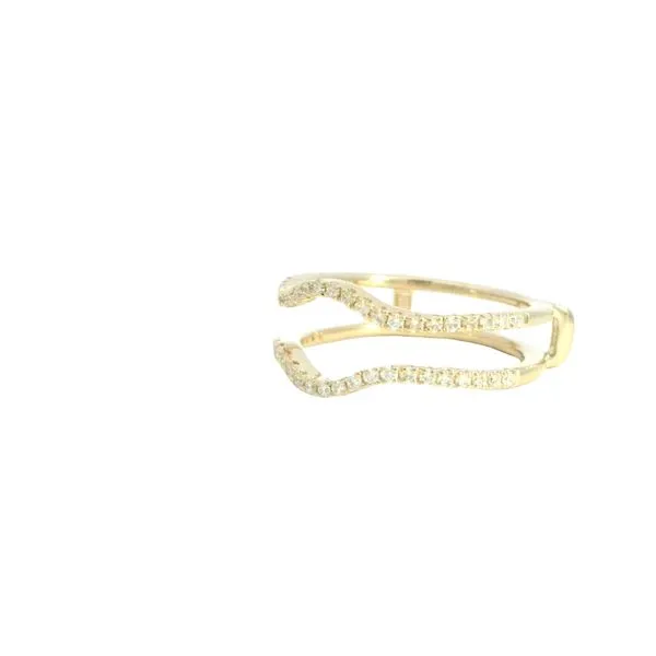 Diamond Ring Guard in 14ky Image 2 Bryan Jewelry Prattville, AL