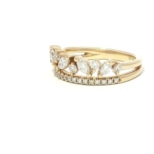 Dancing Marquise Diamond Ring<br>-Diamond Fashion Ring in 14ky Image 4 Bryan Jewelry Prattville, AL