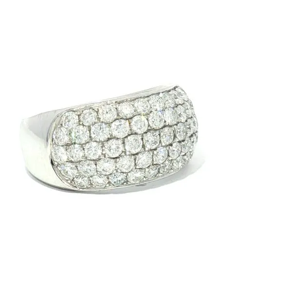 Diamond Drama in Five Rows - 2ctw Diamond ring Image 3 Bryan Jewelry Prattville, AL