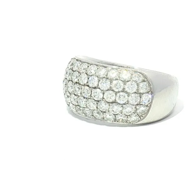 Diamond Drama in Five Rows - 2ctw Diamond ring Image 4 Bryan Jewelry Prattville, AL
