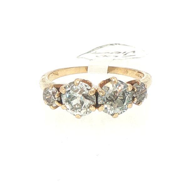 Victorian Four Diamond Estate Ring Bryan Jewelry Prattville, AL