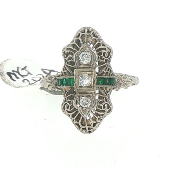 Emerald Elegance from a Bygone Era Bryan Jewelry Prattville, AL