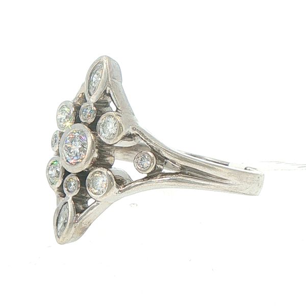 Bubbling Brilliance Diamond Dinner Ring Image 3 Bryan Jewelry Prattville, AL