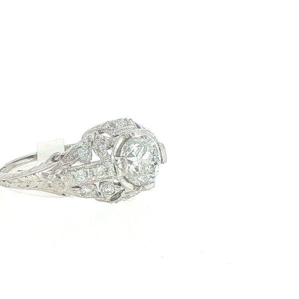 Estate Art Deco Diamond Ring Image 2 Bryan Jewelry Prattville, AL