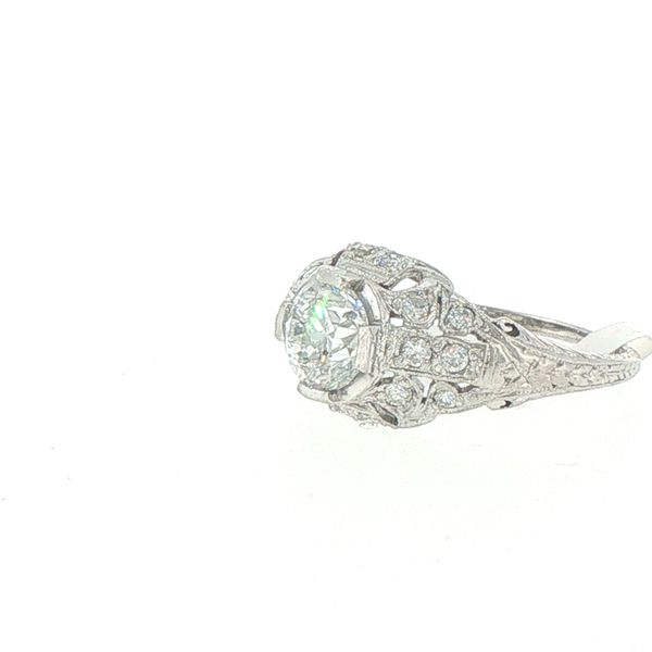 Estate Art Deco Diamond Ring Image 3 Bryan Jewelry Prattville, AL