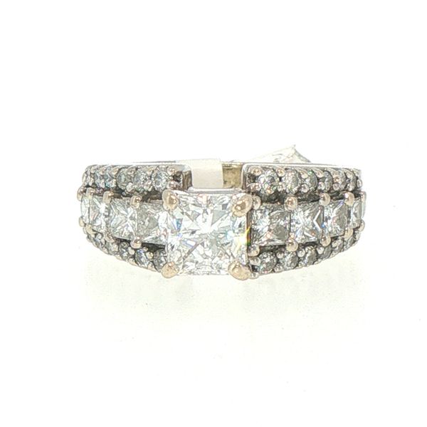 Estate Princess Cut Diamond Ring Bryan Jewelry Prattville, AL