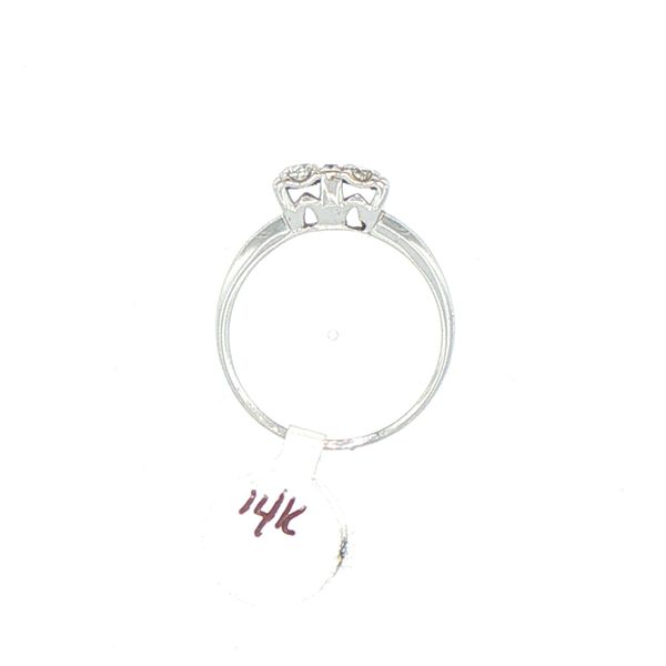 Classic Three Stone Estate Ring Image 2 Bryan Jewelry Prattville, AL