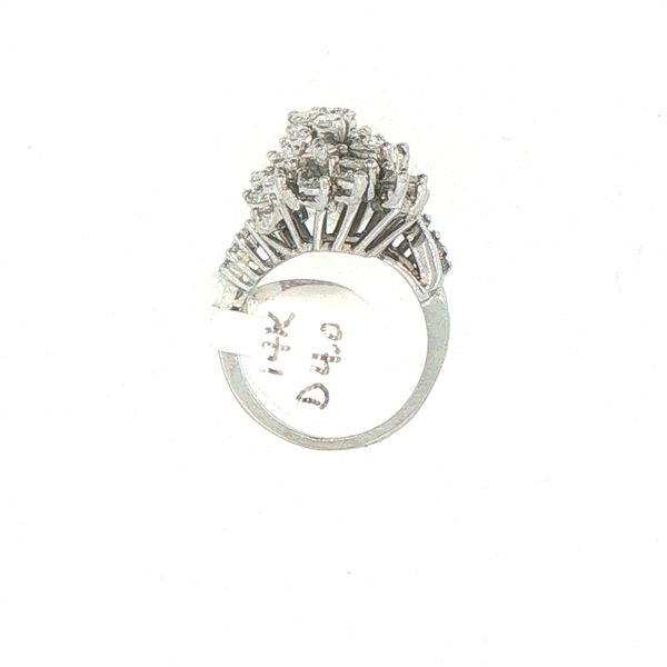 Diamond Cocktail Estate Ring Image 5 Bryan Jewelry Prattville, AL