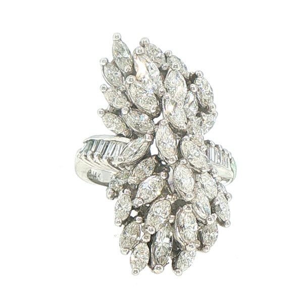 Diamond Cocktail Estate Ring Bryan Jewelry Prattville, AL
