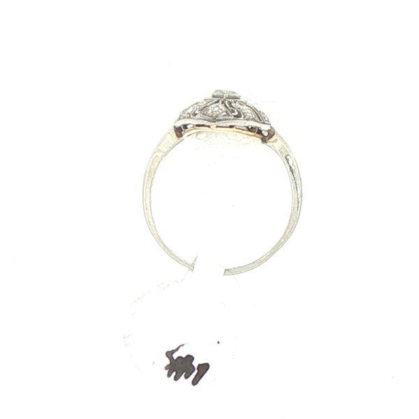 Estate Art Deco Nine Diamond Dinner Ring Image 5 Bryan Jewelry Prattville, AL