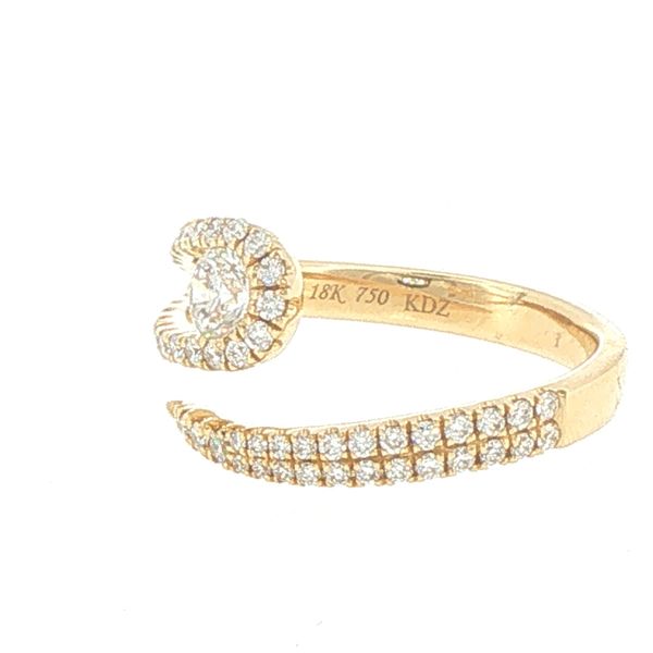 Modern Diamond Bypass Image 3 Bryan Jewelry Prattville, AL