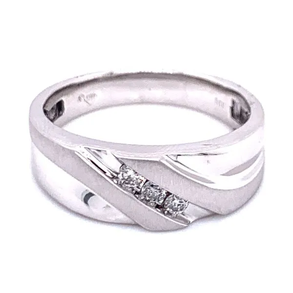 Gent's Diamond Wedding Band Image 2 Bryan Jewelry Prattville, AL