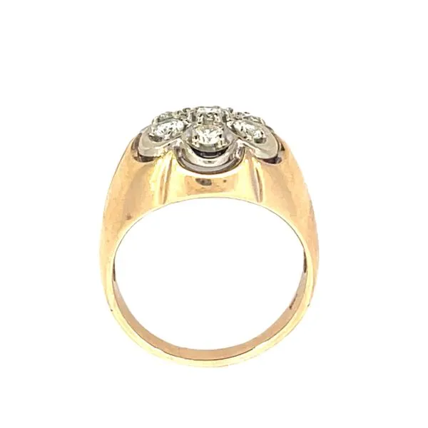 Previously Loved 14ktt gents diamond cluster-11.0gr Image 2 Bryan Jewelry Prattville, AL