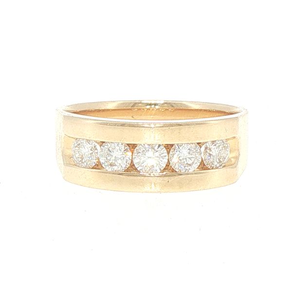 Men's 5 Stone Diamond Band Bryan Jewelry Prattville, AL