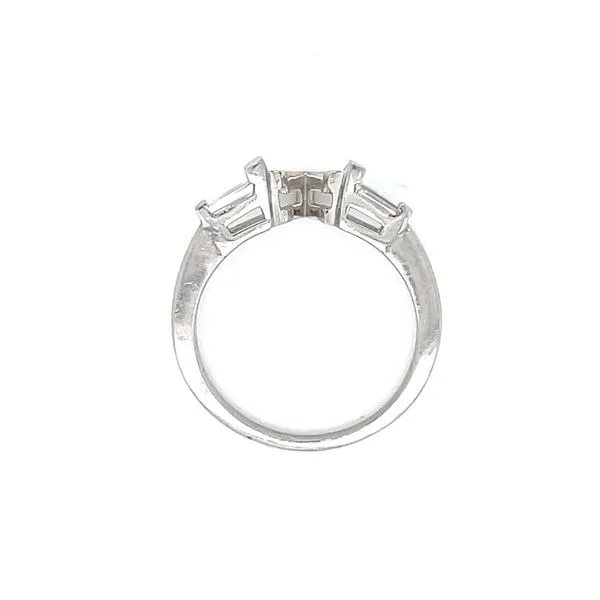 Marquise Semi-mount with Baguettes Image 4 Bryan Jewelry Prattville, AL