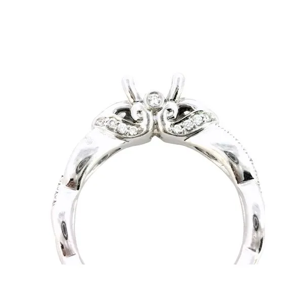 A Harout R semi-mount in 14kw Image 4 Bryan Jewelry Prattville, AL