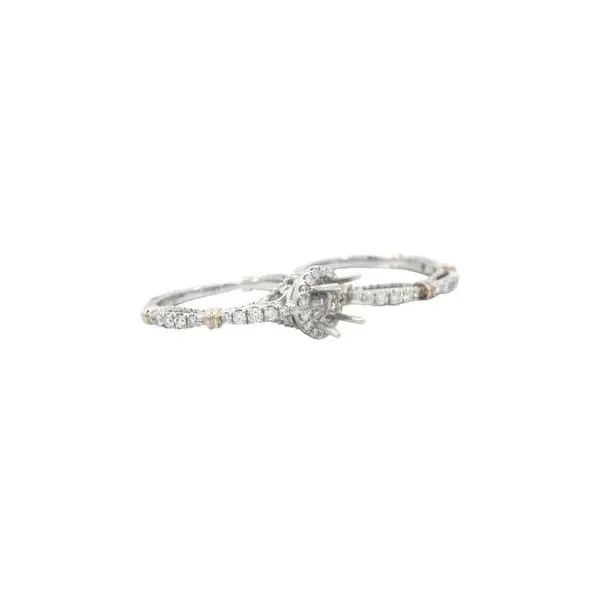 A 14kw semi-mount with matching band Image 3 Bryan Jewelry Prattville, AL