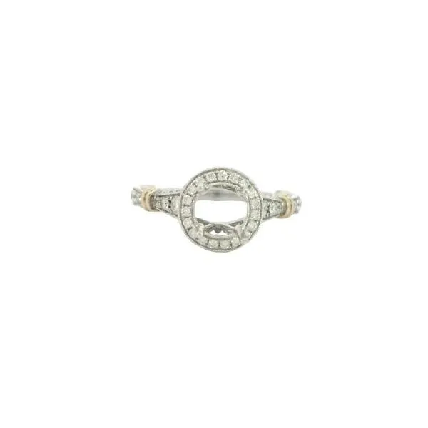 Ladies .3900 Ctw Diamond Semi-mount / 14 Kt W Bryan Jewelry Prattville, AL