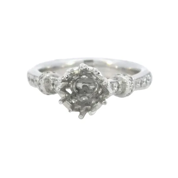 Ladies .4700 Ctw Round Cut Diamond Semi-mount Bryan Jewelry Prattville, AL