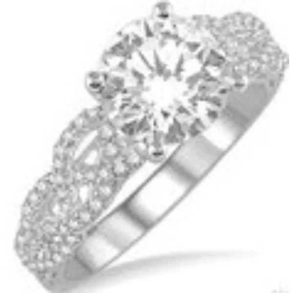 Entwined Love Semi-mount diamond ring (center not included) Bryan Jewelry Prattville, AL