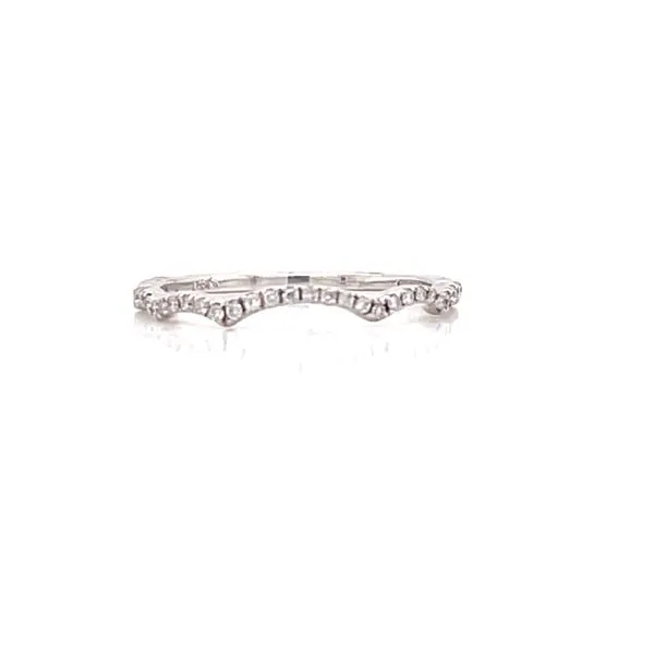 Diamond Halo Semi-mount with Infinity Shank Image 3 Bryan Jewelry Prattville, AL