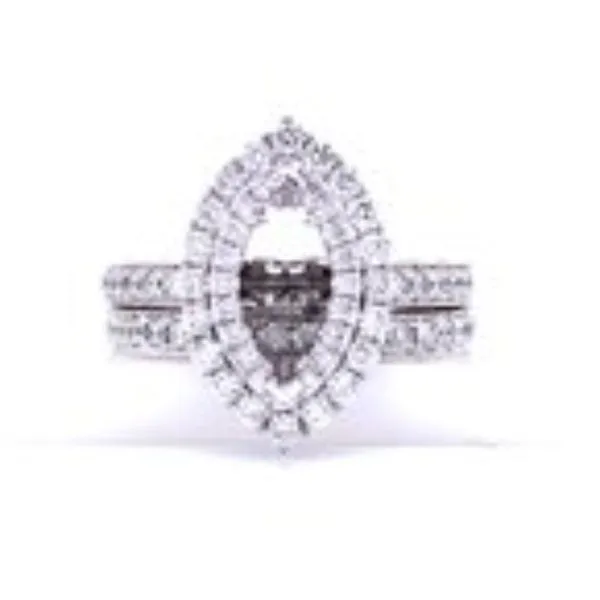 Marquise Mystique-2ctw Semi-mount Wedding Set Bryan Jewelry Prattville, AL