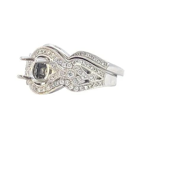 Semi-mount wedding set Image 3 Bryan Jewelry Prattville, AL