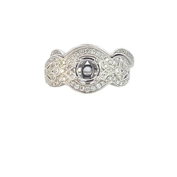 Semi-mount wedding set Bryan Jewelry Prattville, AL