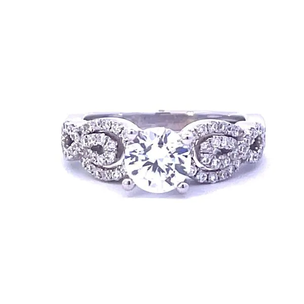 Double Loop Infinity Semi-mount Bryan Jewelry Prattville, AL