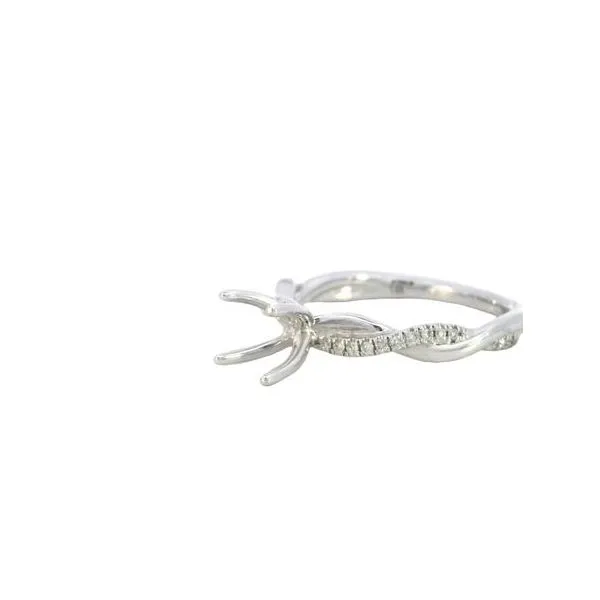 Twist Sahnk Diamond Semi-mount Image 3 Bryan Jewelry Prattville, AL