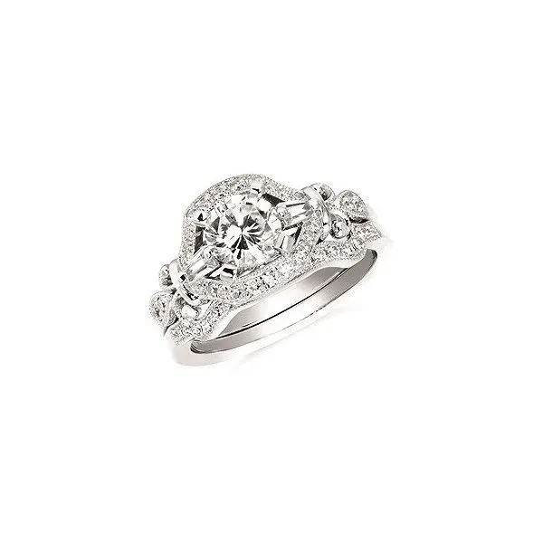 Engagement RingForever Elegant™ 14kw Semi-mount Image 2 Bryan Jewelry Prattville, AL