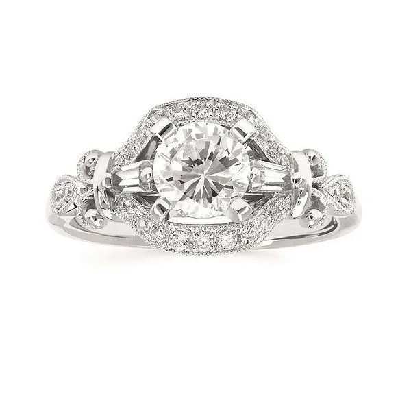 Engagement RingForever Elegant™ 14kw Semi-mount Bryan Jewelry Prattville, AL